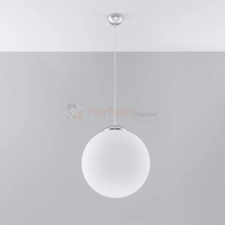 Lampa wisząca kula Sollux Ugo 40 1xE27 SL.0265 IP20 - chrom 01