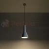 Lampa wisząca betonowa Sollux Empoli 1xE27 SL.0280 IP20 - biała 02