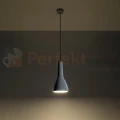 Lampa wisząca betonowa Sollux Empoli 1xE27 SL.0280 IP20 - biała 02