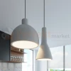 Lampa wisząca betonowa Sollux Empoli 1xE27 SL.0280 IP20 - biała 03