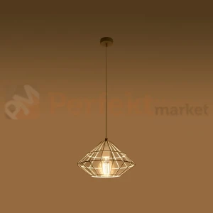 Lampa wisząca druciana designerska Sollux Umberto 1xE27 SL.0293 IP20 - biała