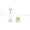 uchwyty metalowe mini 4 kolory do profilu typ A schemat montażu perfektmarket.webp