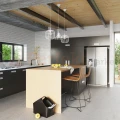 Lampa wisząca druciana nowoczesna Sollux Celta 1xE27 SL.0295 IP20 - biała 04