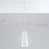 Lampa wisząca druciana loft Sollux Demi 1xE27 SL.0297 IP20 - biała 01