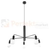 Żyrandol industrialny Sollux Duomo 5 5xE27 SL.0304 IP20 - czarny 06