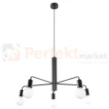 Żyrandol industrialny Sollux Duomo 5 5xE27 SL.0304 IP20 - czarny 06