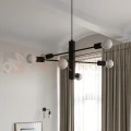 Żyrandol industrialny Sollux Duomo 3D 3xE27 SL.0303 IP20 - czarny 03