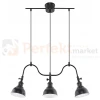 Żyrandol industrialny loft Sollux Mare 3 3xE27 SL.0309 IP20 - czarny 03