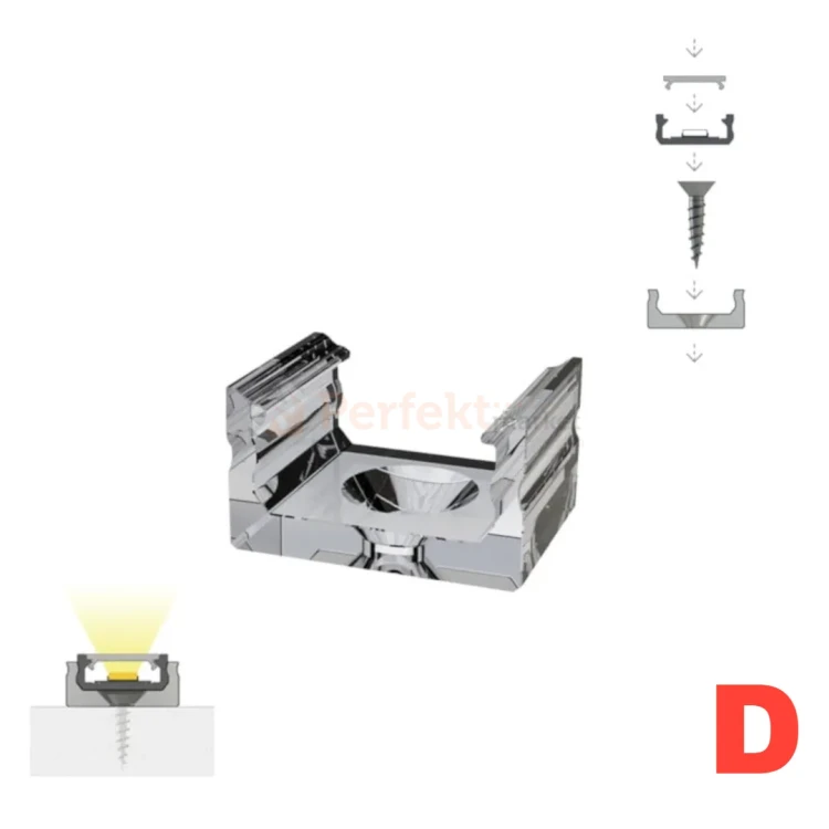 uchwyty ABS mini 4 kolory do profilu typ d perfektmarket.webp