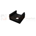 uchwyt montazowy do profilu LED mini X czarny ABS perfektmarket.webp