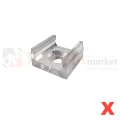 uchwyt montazowy do profilu LED mini X transparenty ABS perfektmarket.webp