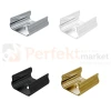 uchwyt montazowy do profilu LED mini X 4 kolory metalowy perfektmarket.webp