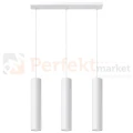 Lampa wisząca designerska tuba Sollux Lagos 3 3xGU10 SL.0325 IP20 - biała 06