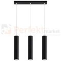 Lampa wisząca designerska tuba Sollux Lagos 3 3xGU10 SL.0329 IP20 - czarna 06