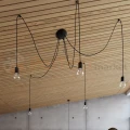 Żyrandol industrialny Sollux Edison 5 5xE27 SL.0371 IP20 - czarny 04