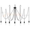 Żyrandol industrialny Sollux Edison 7 7xE27 SL.0372 IP20 - czarny 05