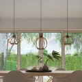 Lampa wisząca Sollux Arancia 1xE27 SL.0391 IP20 - naturalne drewno 04