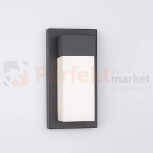 BACUSA zewnętrzny kinkiet LED pionowy 18W CCT IP65 LE73527 czarny