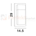 lampa zewnętrzna LED kinkiet LETO 9060202 perfektmarket (3).webp
