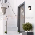 BACUSA zewnętrzny kinkiet LED mały 10W CCT IP65 LE73530 czarny perfektmarket.webp