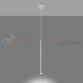 Lampa wisząca nowoczesna Sollux Pastelo 1 1xG9 SL.0465 IP20 - biała 03