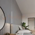 Lampa wisząca nowoczesna Sollux Pastelo 1 1xG9 SL.0465 IP20 - biała 04