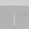 Lampa wisząca nowoczesna Sollux Pastelo 1 1xG9 SL.0465 IP20 - biała 01