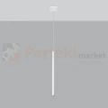 Lampa wisząca nowoczesna Sollux Pastelo 1 1xG9 SL.0465 IP20 - biała 01