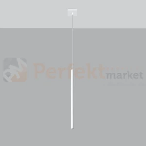 Lampa wisząca nowoczesna Sollux Pastelo 1 1xG9 SL.0465 IP20 - biała