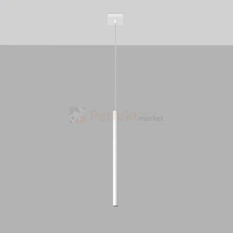Lampa wisząca nowoczesna Sollux Pastelo 1 1xG9 SL.0465 IP20 - biała 01