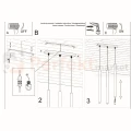 Lampa wisząca nowoczesna Sollux Pastelo 3 3xG9 SL.0466 IP20 - biała 07