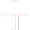 Lampa wisząca nowoczesna Sollux Pastelo 3 3xG9 SL.0466 IP20 - biała 06
