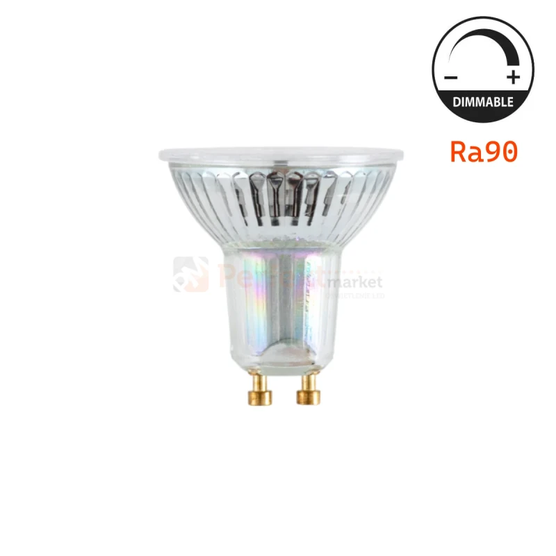 zarowka LED ściemnialna KNX dali dim 230V GU10 ocyled RA 90 energy label perfektmarket.jpg