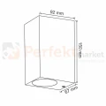 Oprawa elewacyjna kinkiet Boston 2XGU10 prostokątny góra-dół IP44 biała perfektmarket (3).webp