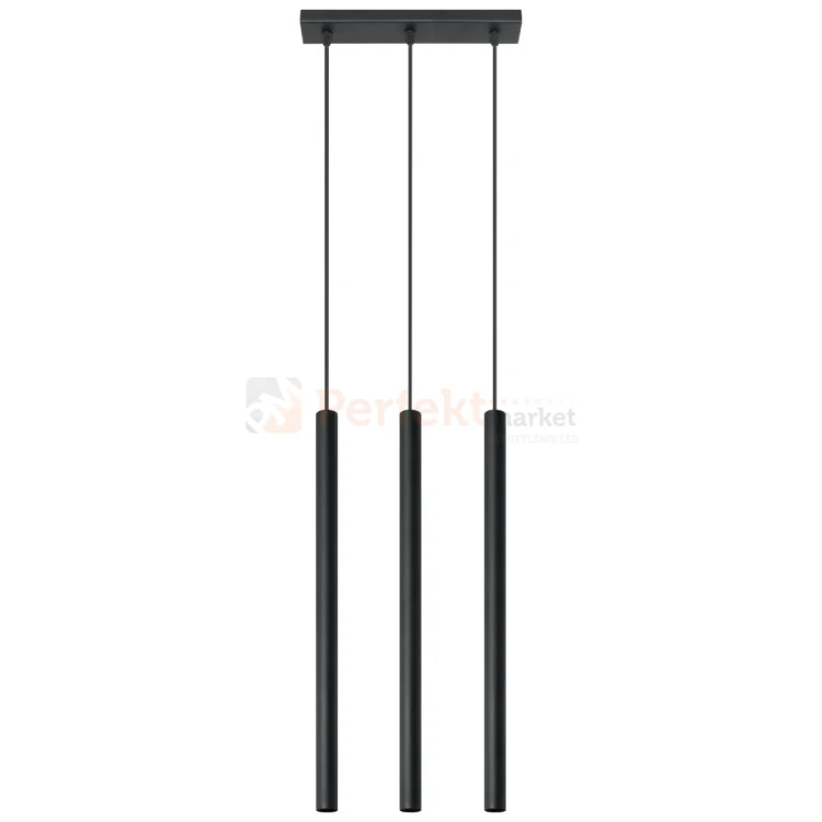 Lampa wisząca nowoczesna Sollux Pastelo 3 3xG9 SL.0470 IP20 - czarna  05