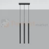 Lampa wisząca nowoczesna Sollux Pastelo 3 3xG9 SL.0470 IP20 - czarna 01