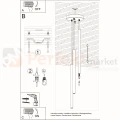 Lampa wisząca nowoczesna Sollux Pastelo 3P 3xG9 SL.0471 IP20 - czarna 08