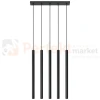 Lampa wisząca nowoczesna Sollux Pastelo 5 5xG9 SL.0472 IP20 - czarna 07