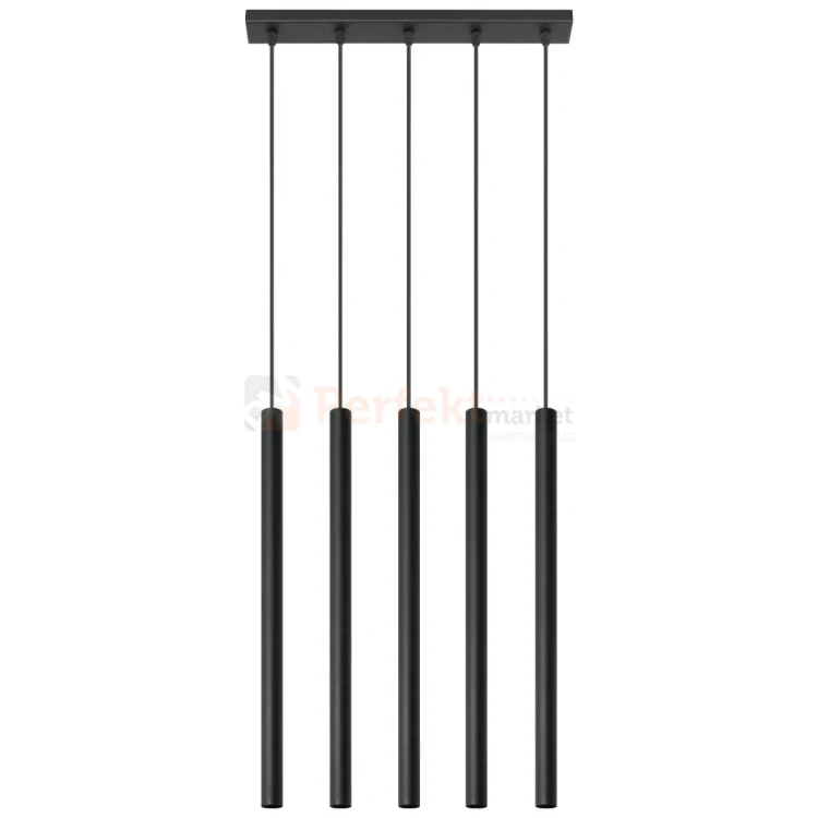 Lampa wisząca nowoczesna Sollux Pastelo 5 5xG9 SL.0472 IP20 - czarna 07
