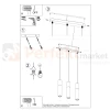 Lampa wisząca punktowa Sollux Pablo 3 2xGU10 SL.0630 IP20 - biała  08