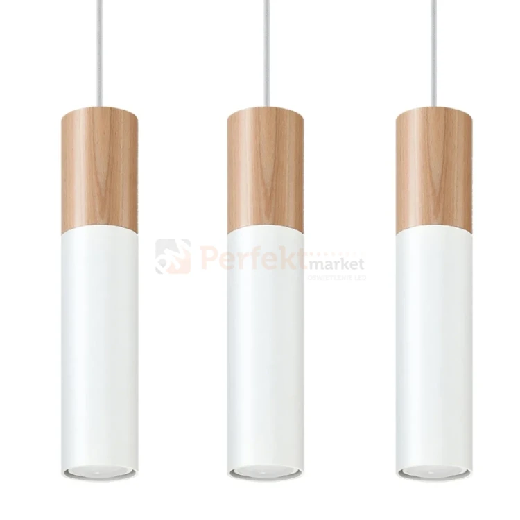 Lampa wisząca punktowa Sollux Pablo 3 2xGU10 SL.0630 IP20 - biała  06