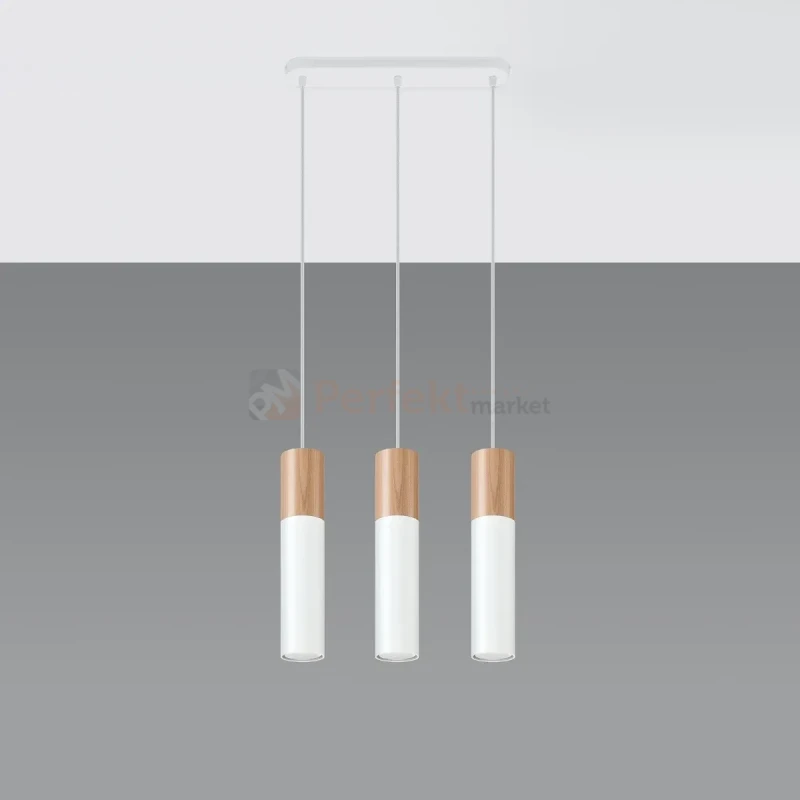 Lampa wisząca punktowa Sollux Pablo 3 2xGU10 SL.0630 IP20 - biała  08