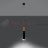 Lampa wisząca punktowa Sollux Pablo 1xGU10 SL.0632 IP20 - czarna 02
