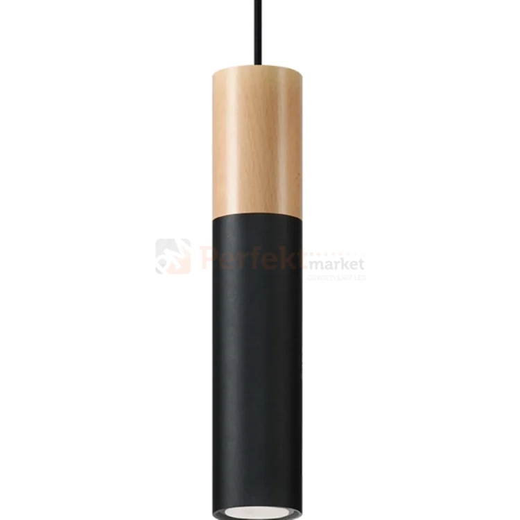 Lampa wisząca punktowa Sollux Pablo 1xGU10 SL.0632 IP20 - czarna 05