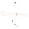 Lampa wisząca punktowa Sollux Pablo 1xGU10 SL.0632 IP20 - czarna 07