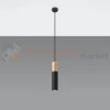 Lampa wisząca punktowa Sollux Pablo 1xGU10 SL.0632 IP20 - czarna 01