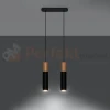 Lampa wisząca punktowa Sollux Pablo 2xGU10 SL.0633 IP20 - czarna 03
