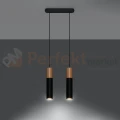 Lampa wisząca punktowa Sollux Pablo 2xGU10 SL.0633 IP20 - czarna 03