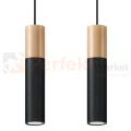 Lampa wisząca punktowa Sollux Pablo 2xGU10 SL.0633 IP20 - czarna 06