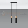 Lampa wisząca punktowa Sollux Pablo 2xGU10 SL.0633 IP20 - czarna 01